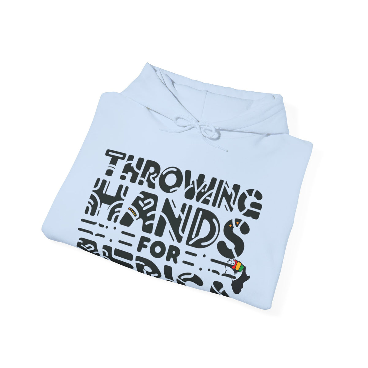 Throwing Hands For Africa Unisex Heavy Blend™ Hooded Sweatshirt - NGOWE STORE
