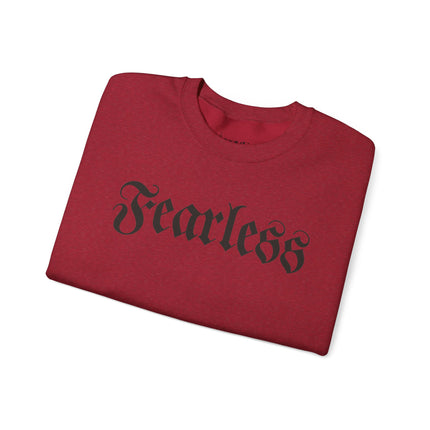 Fearless Lion Angel Unisex Heavy Blend™ Crewneck Sweatshirt