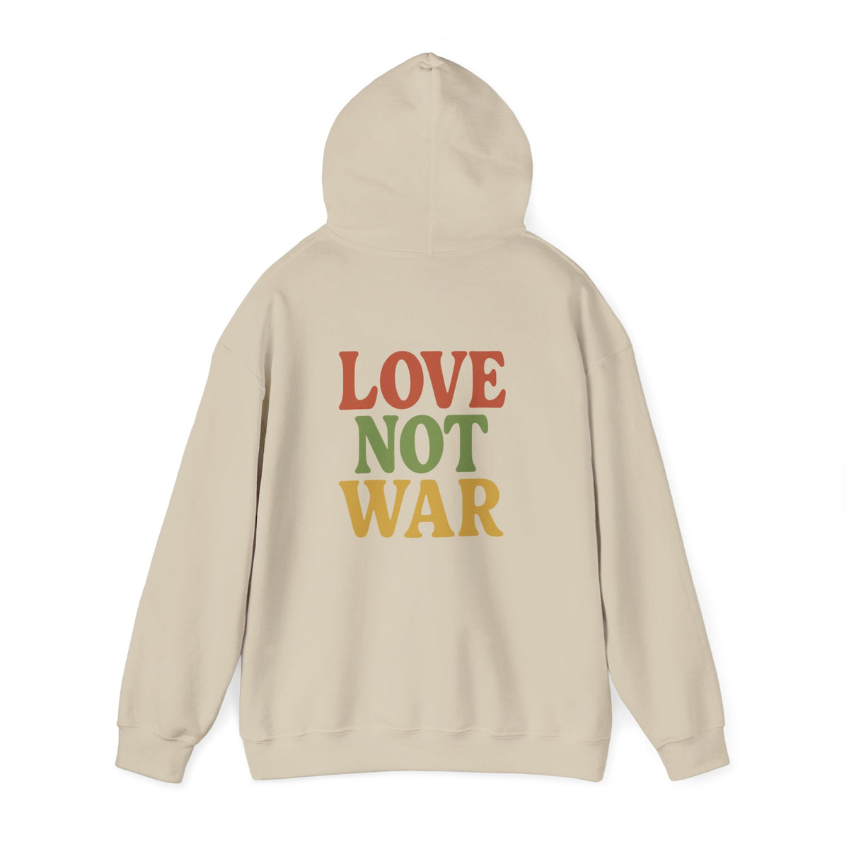 Bun Dem Summer Vibes Hooded Sweatshirt - Empire Editon Cozy Unisex Hoodie, Love Not War Casual Summer Apparel, Gift for Festivals, Outdoor Gatherings, Relaxed Style Sweatshirt - NGOWE STORE