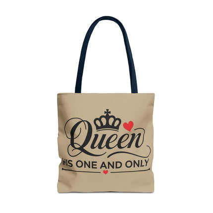 Queen His One and Only Tote Bag (AOP)