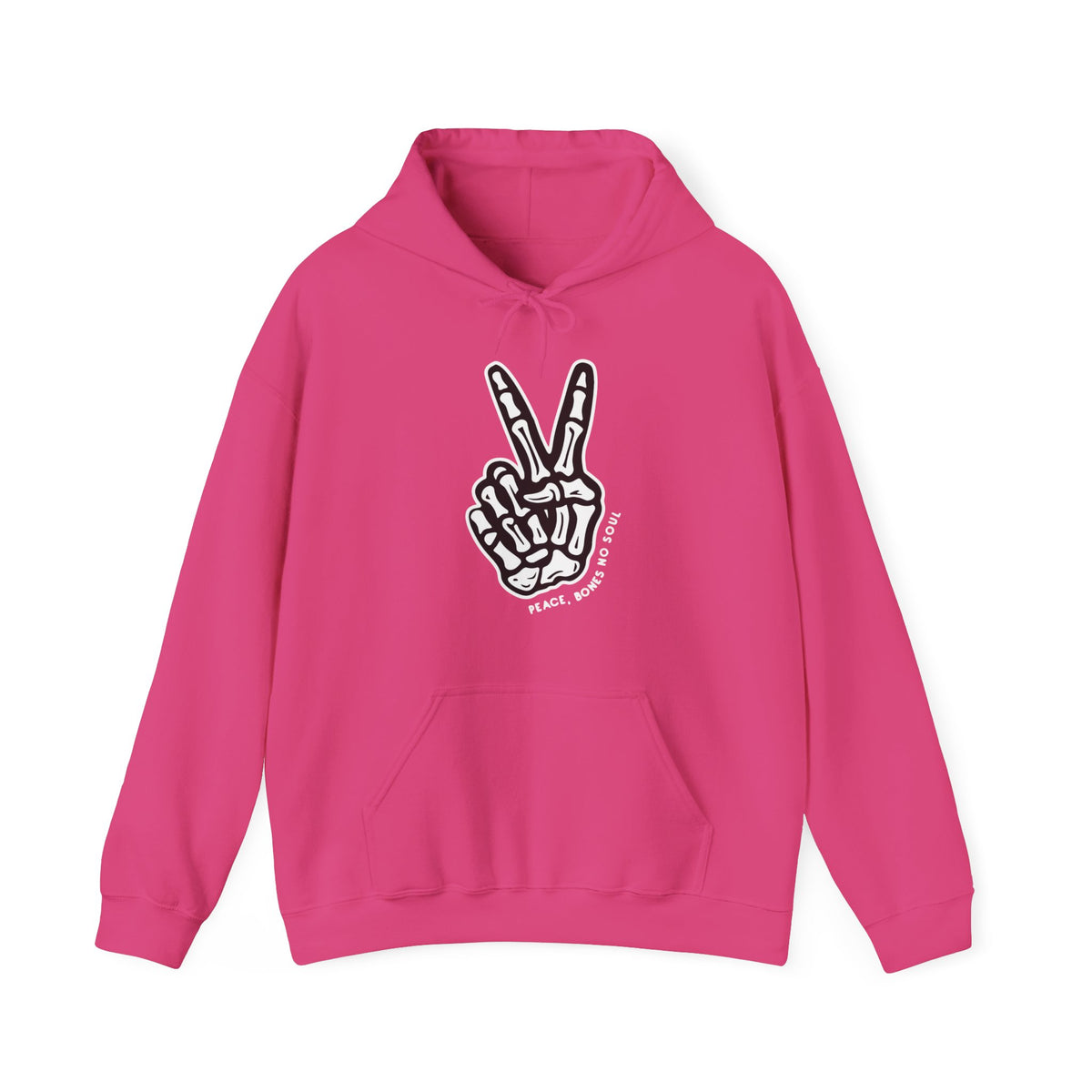 Peace Bone No Soul Unisex Heavy Blend™ Hooded Sweatshirt - NGOWE STORE