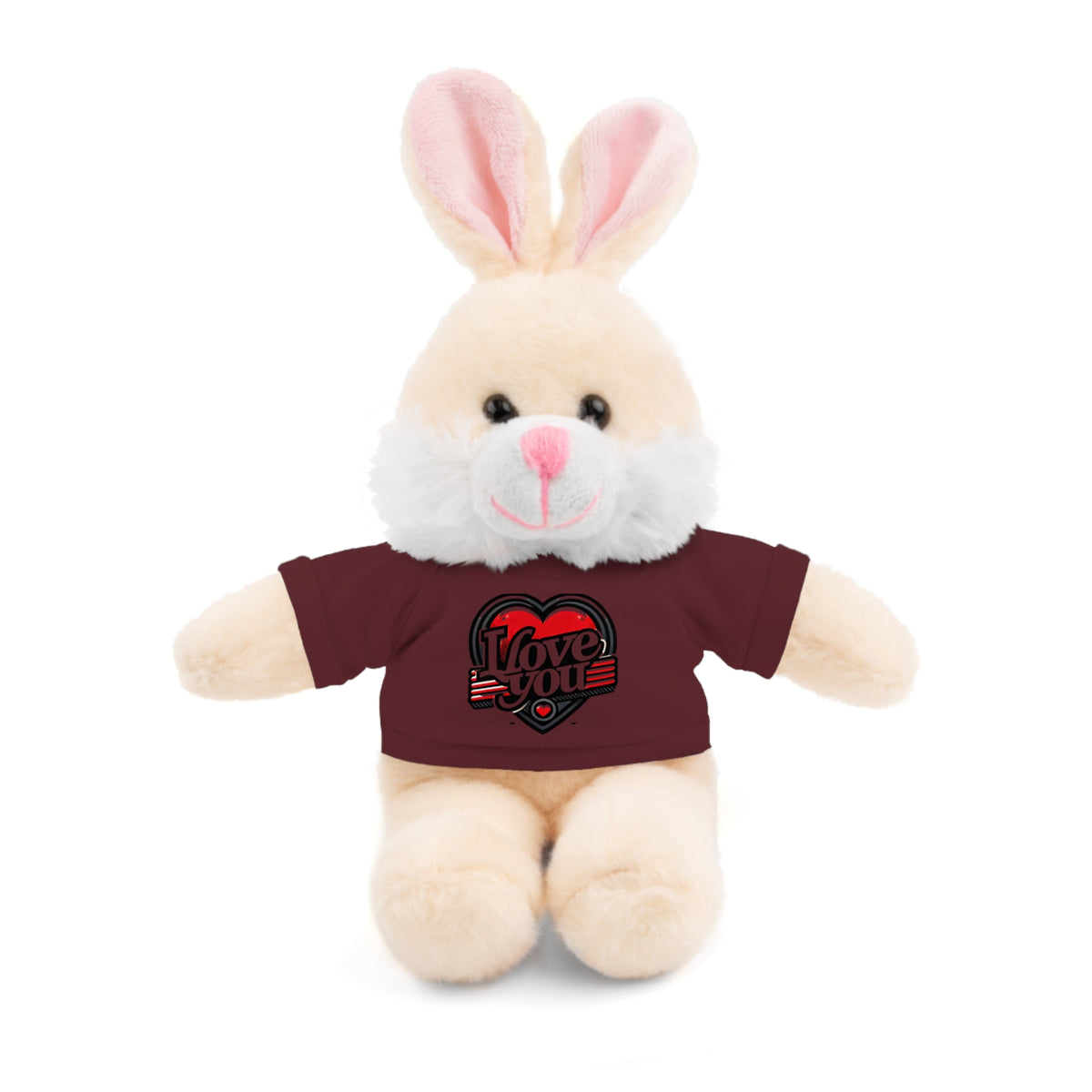 I Love You Stuffed Animals with Tee - NGOWE STORE
