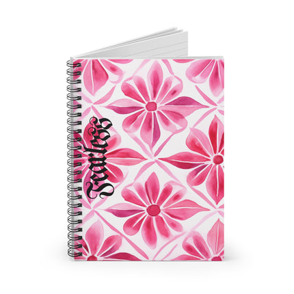 Floral Spiral Notebook