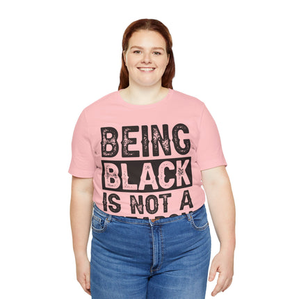 Being Black Not  A Weapon - Unisex Jersey Short Sleeve Tee