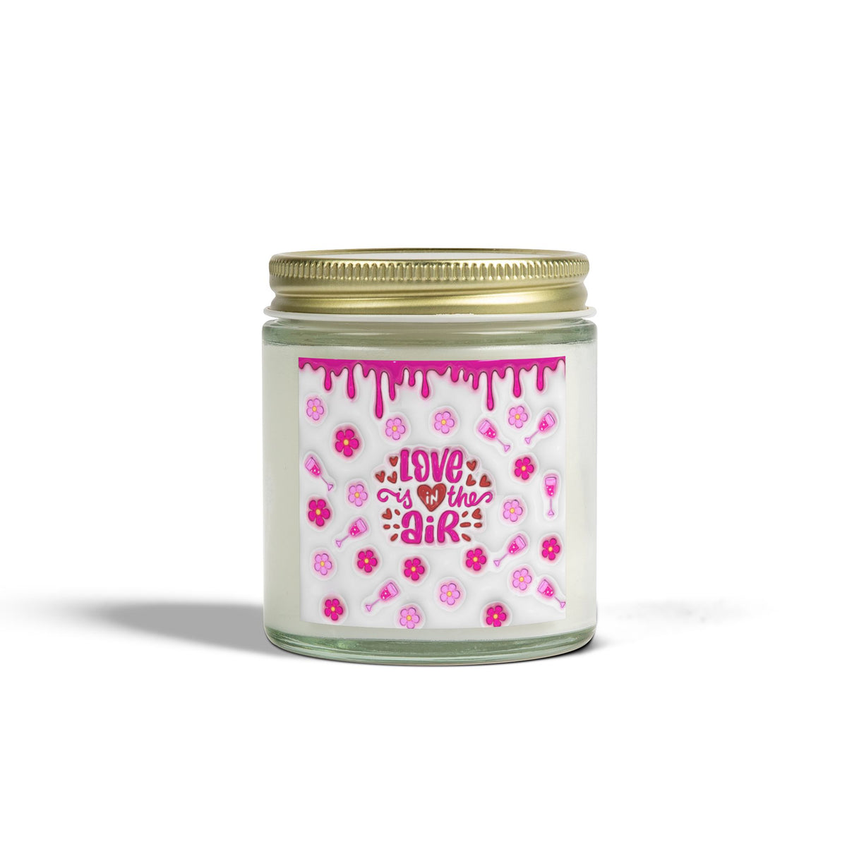 Love In The Air Scented Candles, Coconut Apricot Wax (4oz, 9oz) - NGOWE STORE