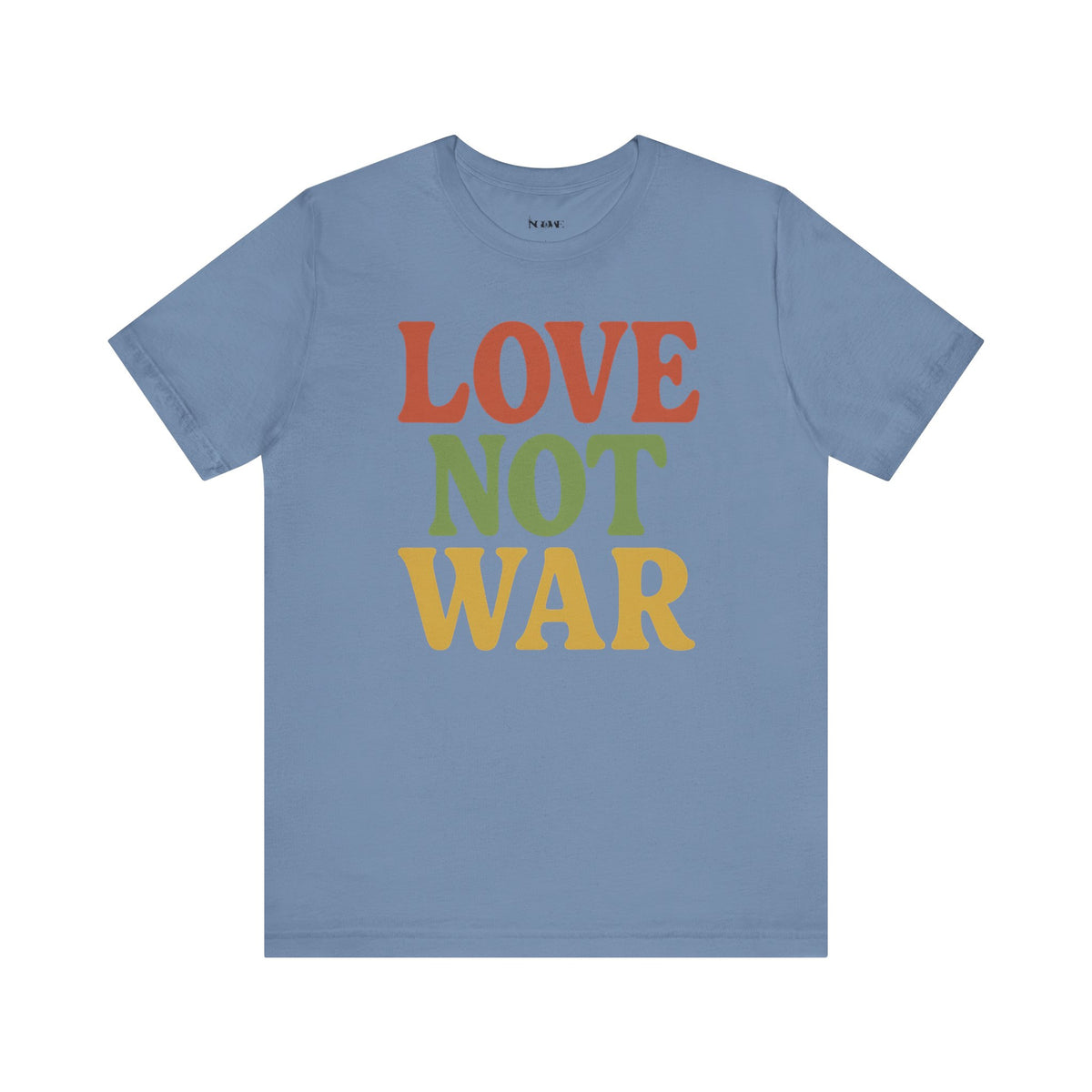 Bun Dem Summer 2025 Love Not War Unisex Tee, Summer Vibes T-Shirt, Festival Shirt, Casual Wear, Peace Tee, Gift for Music Lovers - NGOWE STORE