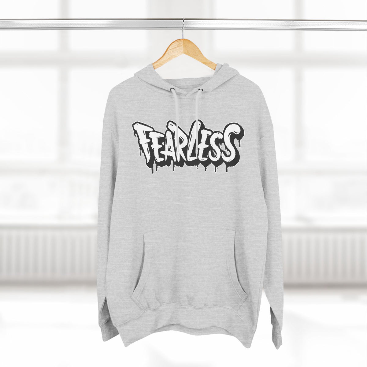Fearless Warriors For Change Three-Panel Fleece Hoodie - NGOWE STORE