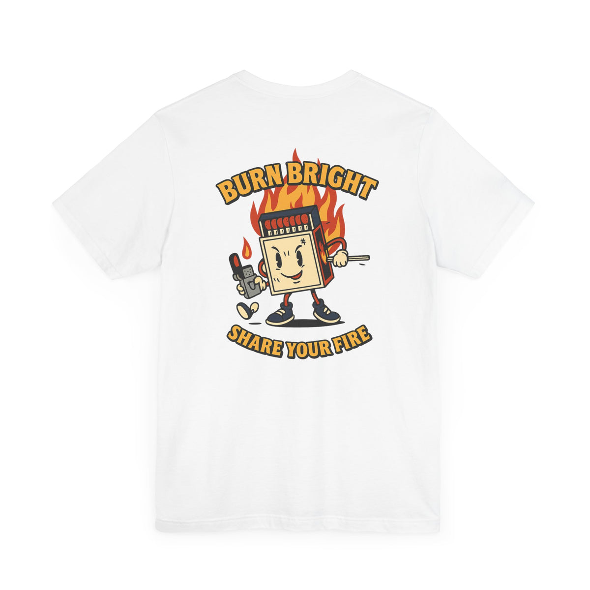 BUN DEM SUMMER 2025 - Unisex Tee, Share Your Fire T-Shirt, Motivational Graphic Tee, Casual Wear, Gift for Fire Enthusiasts, Energizing Apparel - NGOWE STORE