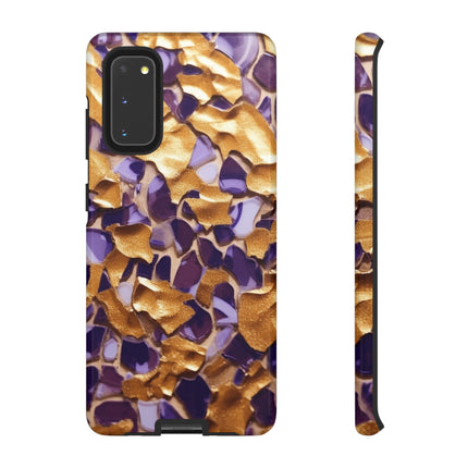 Gold and Purple Tough Cases