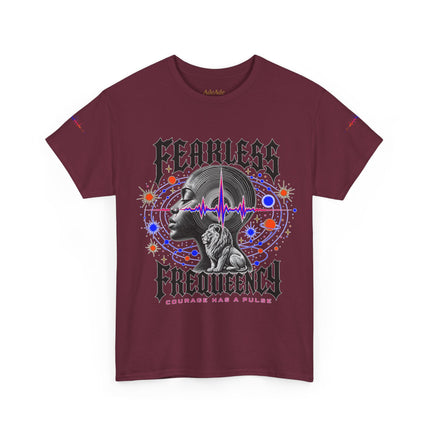 Fearless Frequency Graphic T-Shirt - Unisex Heavy Cotton Tee - NGOWE STORE