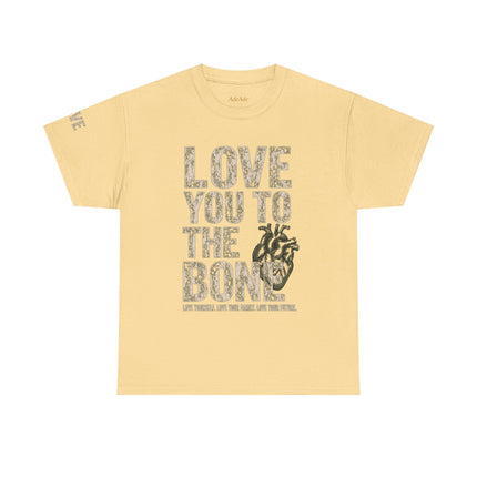 LOVE YOU TO THE BONE™ Unisex Heavy Cotton T-Shirt | FIRE 6 RED™ - NGOWE STORE