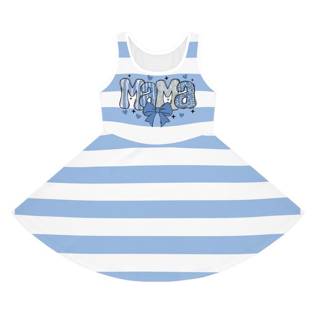 MAMA Girls' Sleeveless Sundress (AOP) - NGOWE STORE