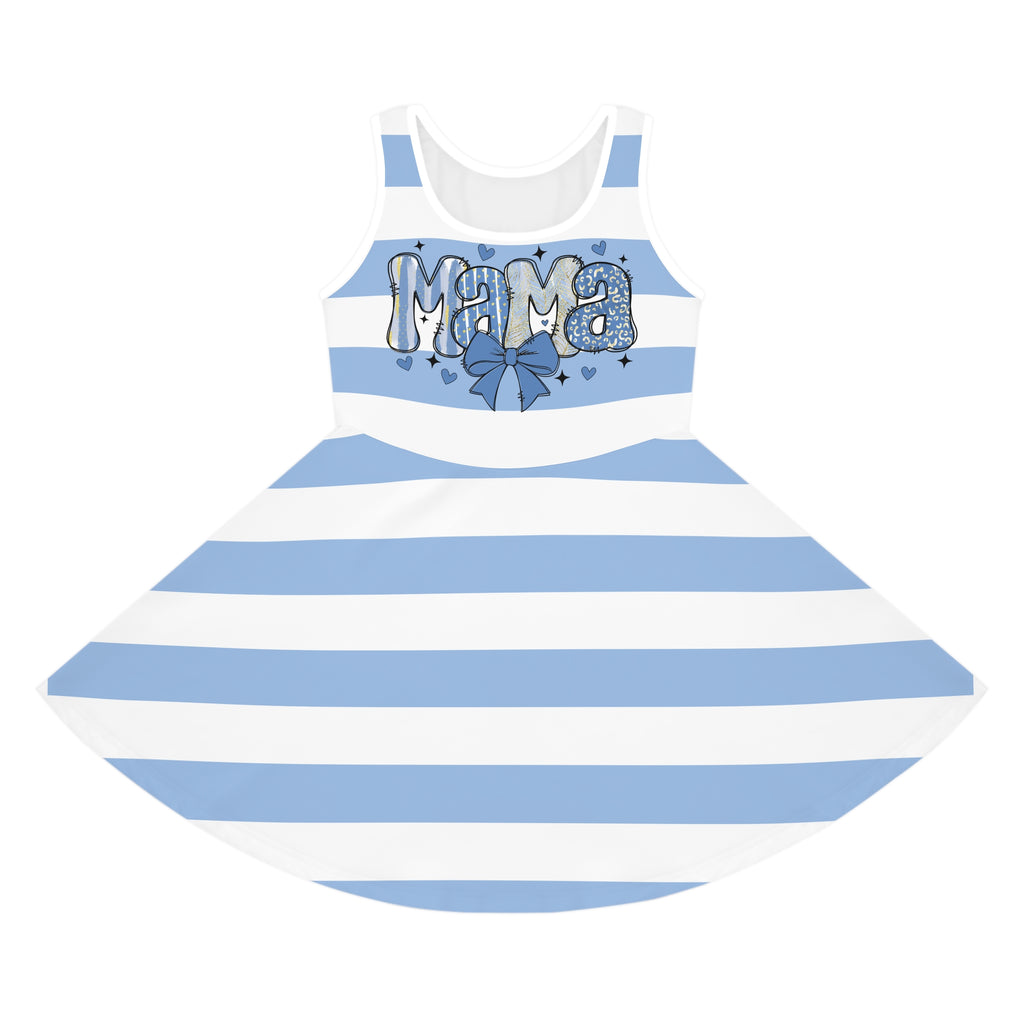 MAMA Girls' Sleeveless Sundress (AOP) - NGOWE STORE