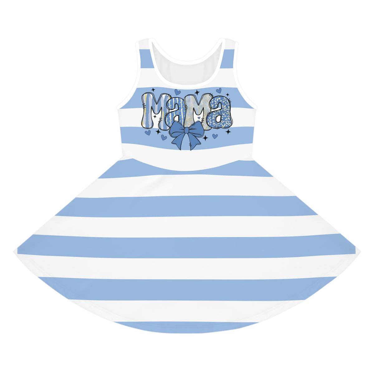 MAMA Girls' Sleeveless Sundress (AOP) - NGOWE STORE