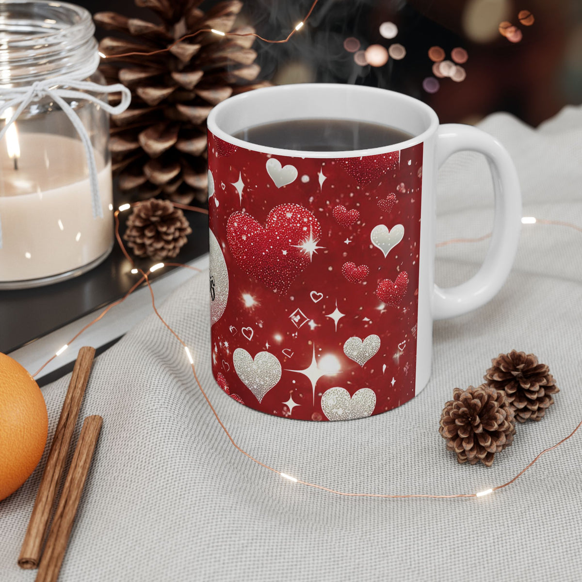 Fearless Love Ceramic Mug, (11oz, 15oz) - NGOWE STORE