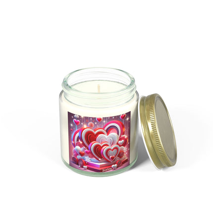 Fearless Love Scented Candles, Coconut Apricot Wax (4oz, 9oz)