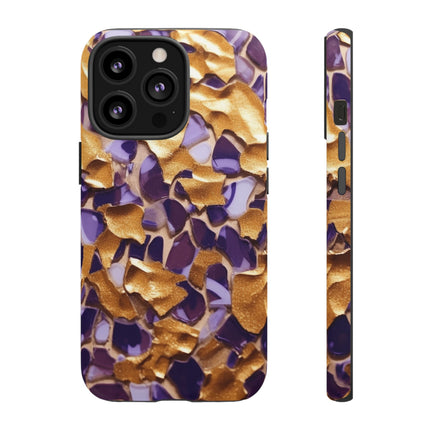 Gold and Purple Tough Cases