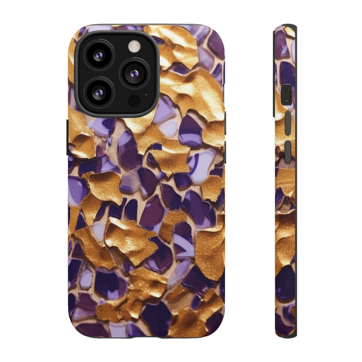 Gold and Purple Tough Cases - NGOWE STORE