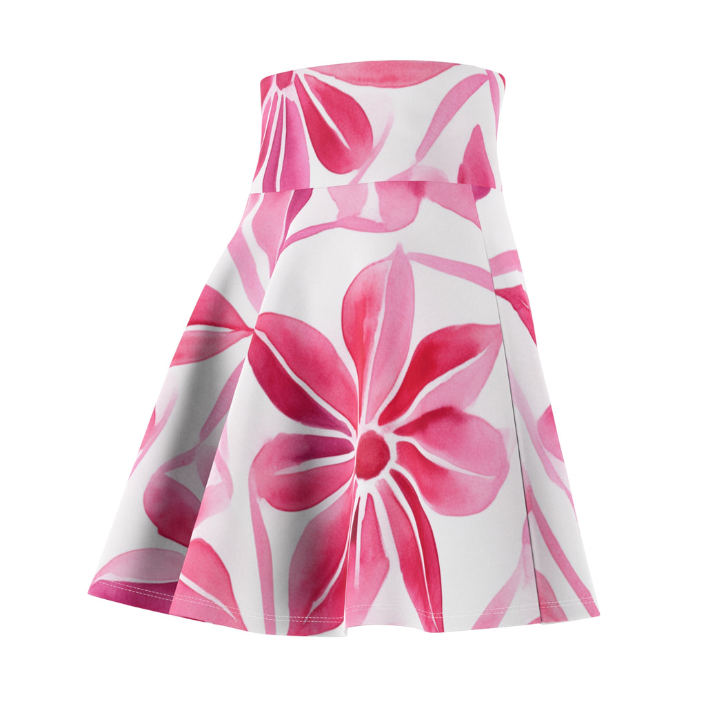 60s-70s  Women's Skater Skirt (AOP) - NGOWE STORE