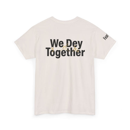 "AdeAde 'We Dey Together' Unisex T-Shirt | African Unity Community TeeUnisex Heavy Cotton Tee