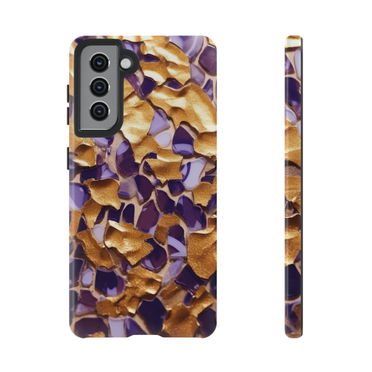 Gold and Purple Tough Cases - NGOWE STORE