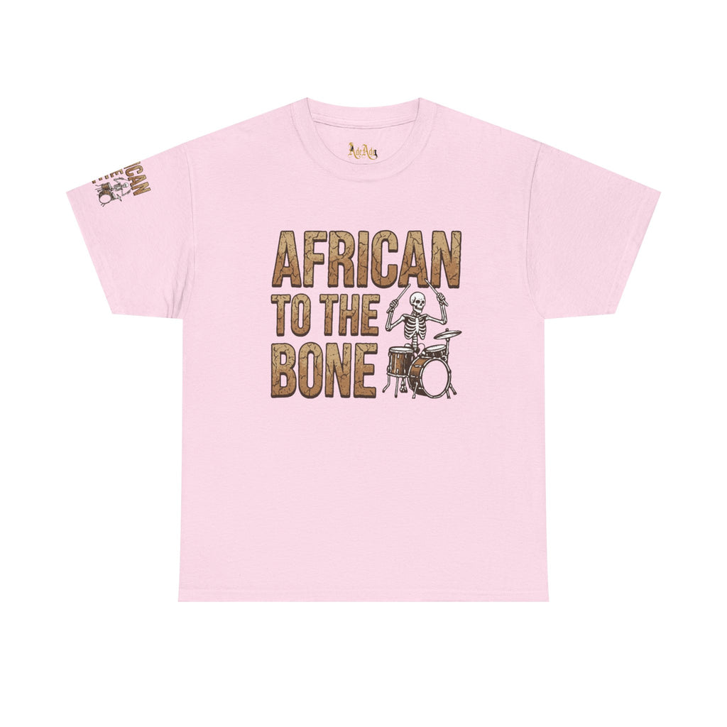 African to the Bone T-Shirt | AdeAde Original | Cultural Pride Unisex Tee | Soft Everyday Statement Shirt - NGOWE STORE