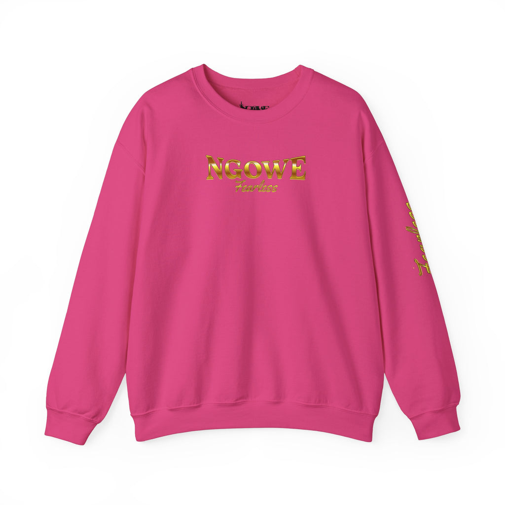 A Fearless Lion is Savage Unisex Heavy Blend™ Crewneck Sweatshirt - NGOWE STORE