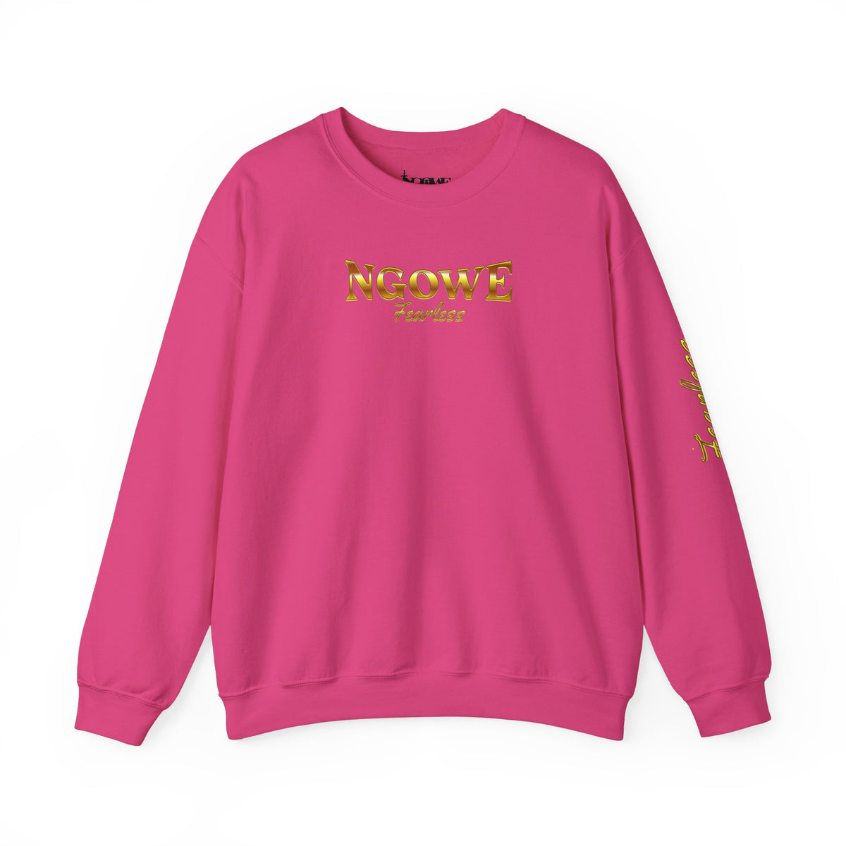 A Fearless Lion is Savage Unisex Heavy Blend™ Crewneck Sweatshirt - NGOWE STORE