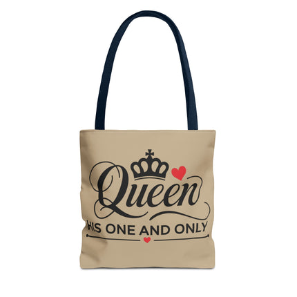 Queen His One and Only Tote Bag (AOP)