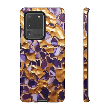 Gold and Purple Tough Cases