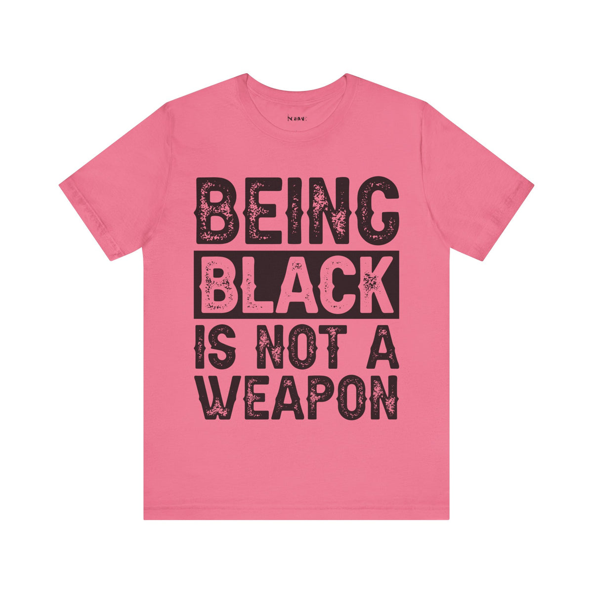 Being Black Not  A Weapon - Unisex Jersey Short Sleeve Tee - NGOWE STORE