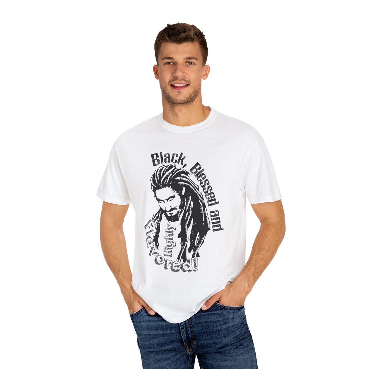 Highly Blessed Unisex Garment-Dyed T-shirt - NGOWE STORE
