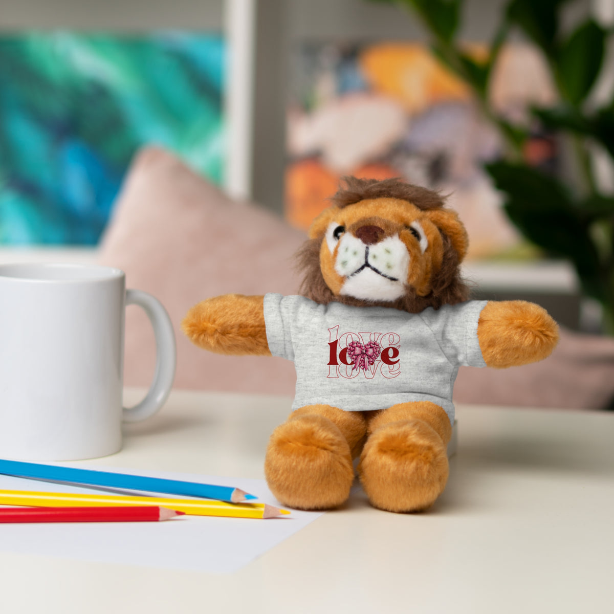 Lovers Stuffed Animals with Tee - NGOWE STORE