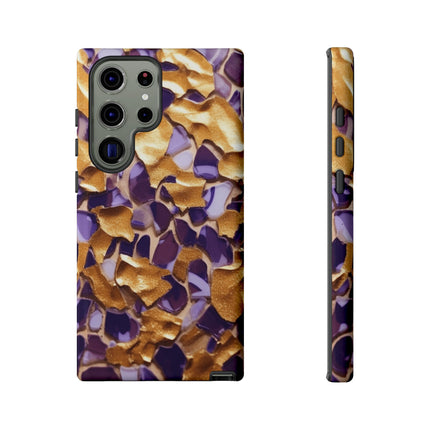 Gold and Purple Tough Cases