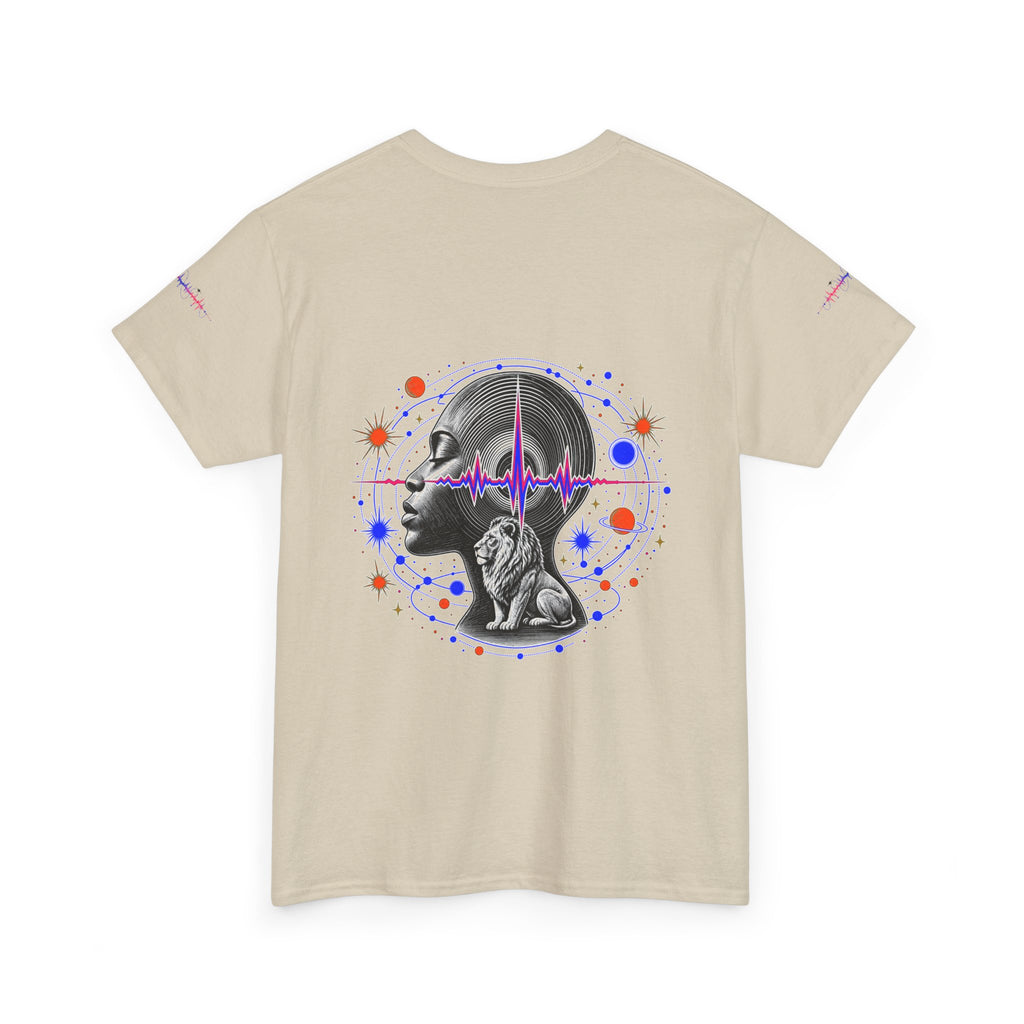 Fearless Frequency Graphic T-Shirt - Unisex Heavy Cotton Tee - NGOWE STORE