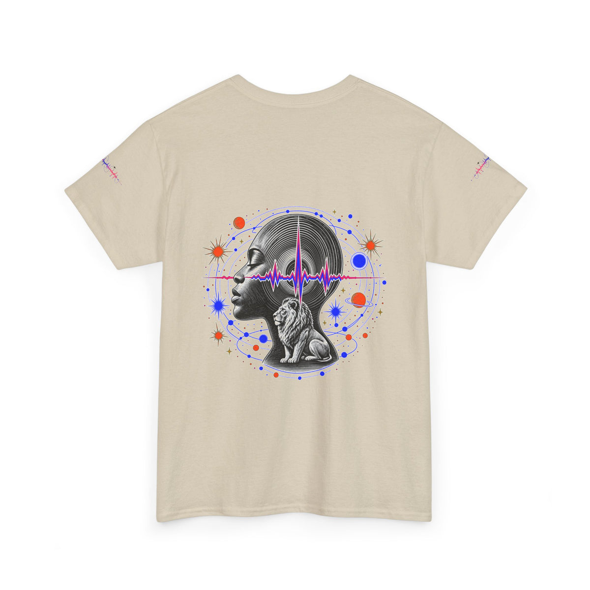 Fearless Frequency Graphic T-Shirt - Unisex Heavy Cotton Tee - NGOWE STORE