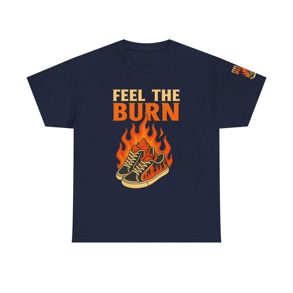 Bun Dem Summer Feel the Burn Graphic Tee Empire Edition, Casual Wear, Unisex Cotton Shirt, Fitness Gift, Streetwear Outfit, Retro Style Tee - NGOWE STORE