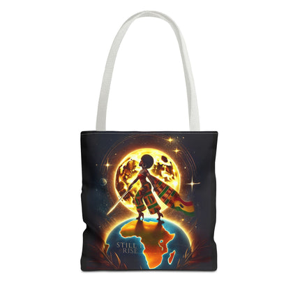 ‘Still I Rise’ Inspirational Tote Bag - Empowering African Heritage Design - NGOWE STORE