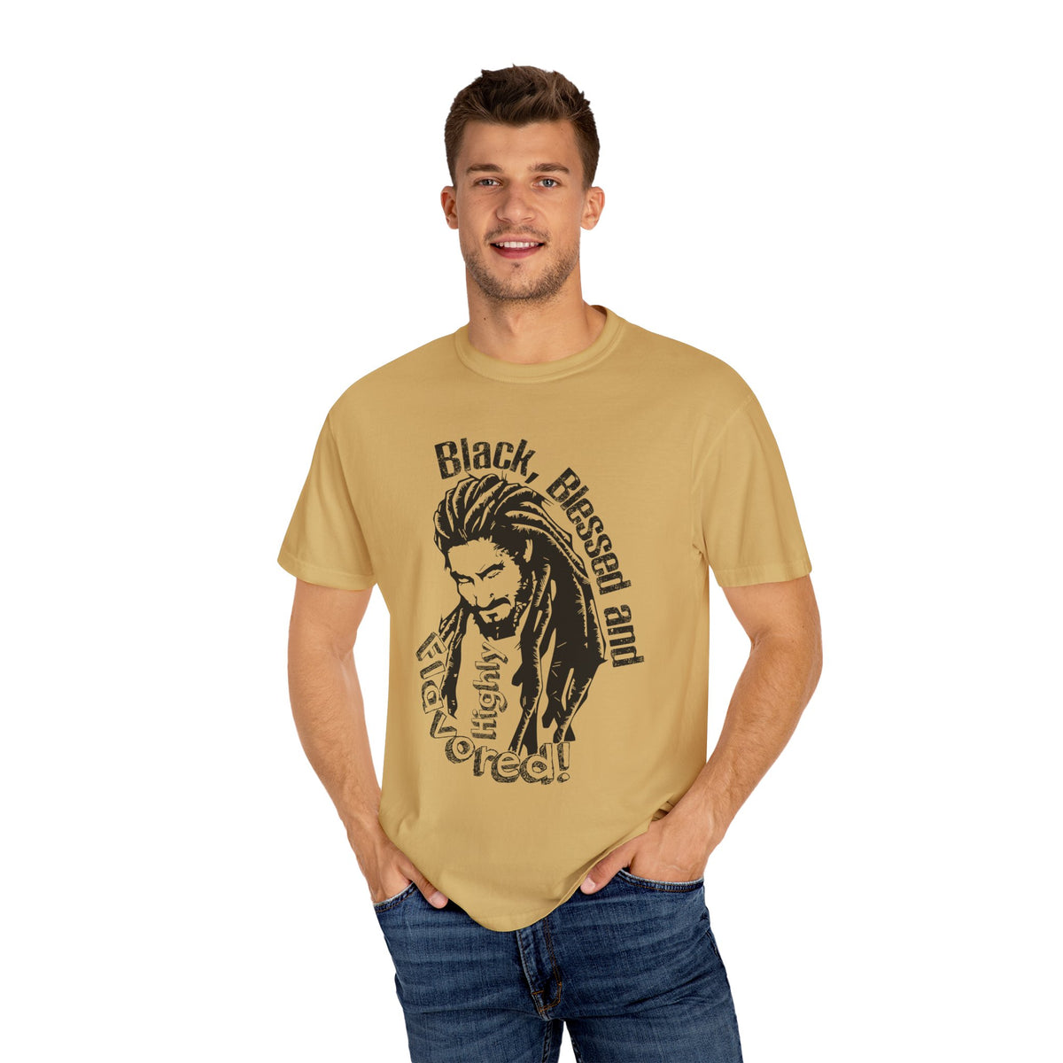 Highly Blessed Unisex Garment-Dyed T-shirt - NGOWE STORE
