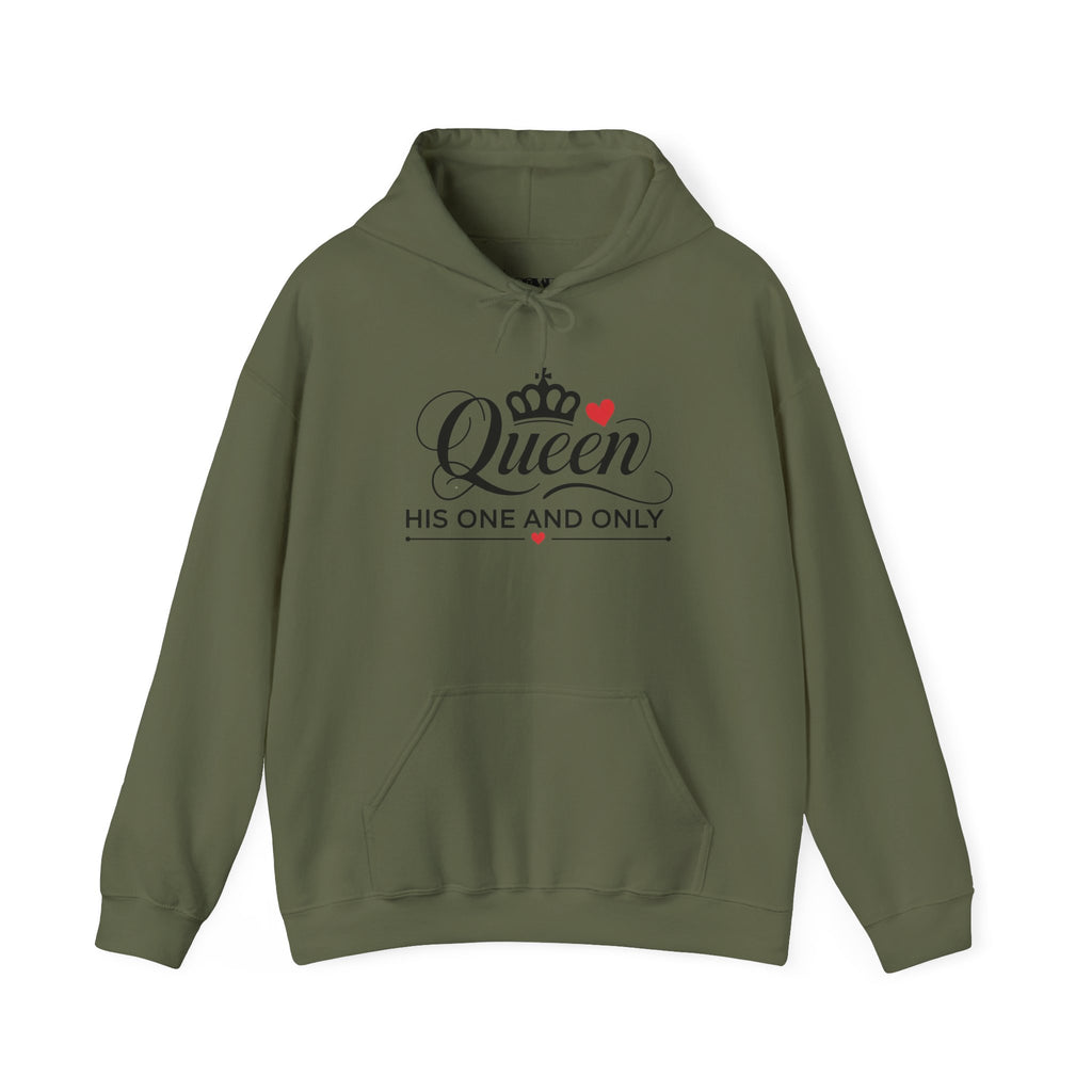 Queen Unisex Heavy Blend™ Hooded Sweatshirt - His One and Only - NGOWE STORE