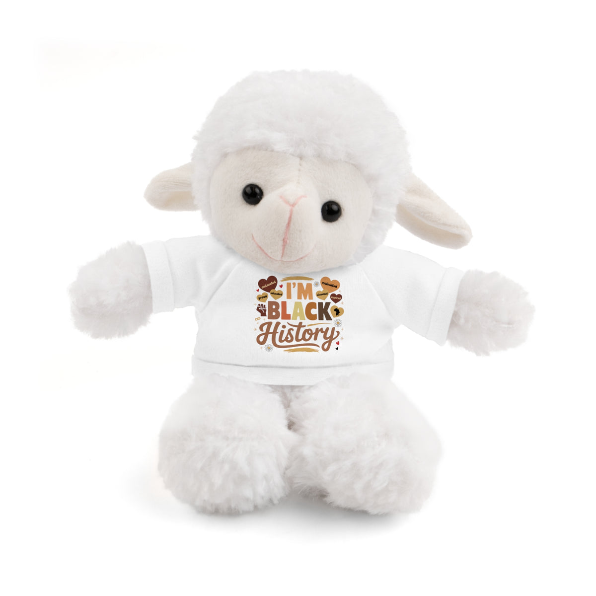 I'm Black History Stuffed Animals with Tee - NGOWE STORE