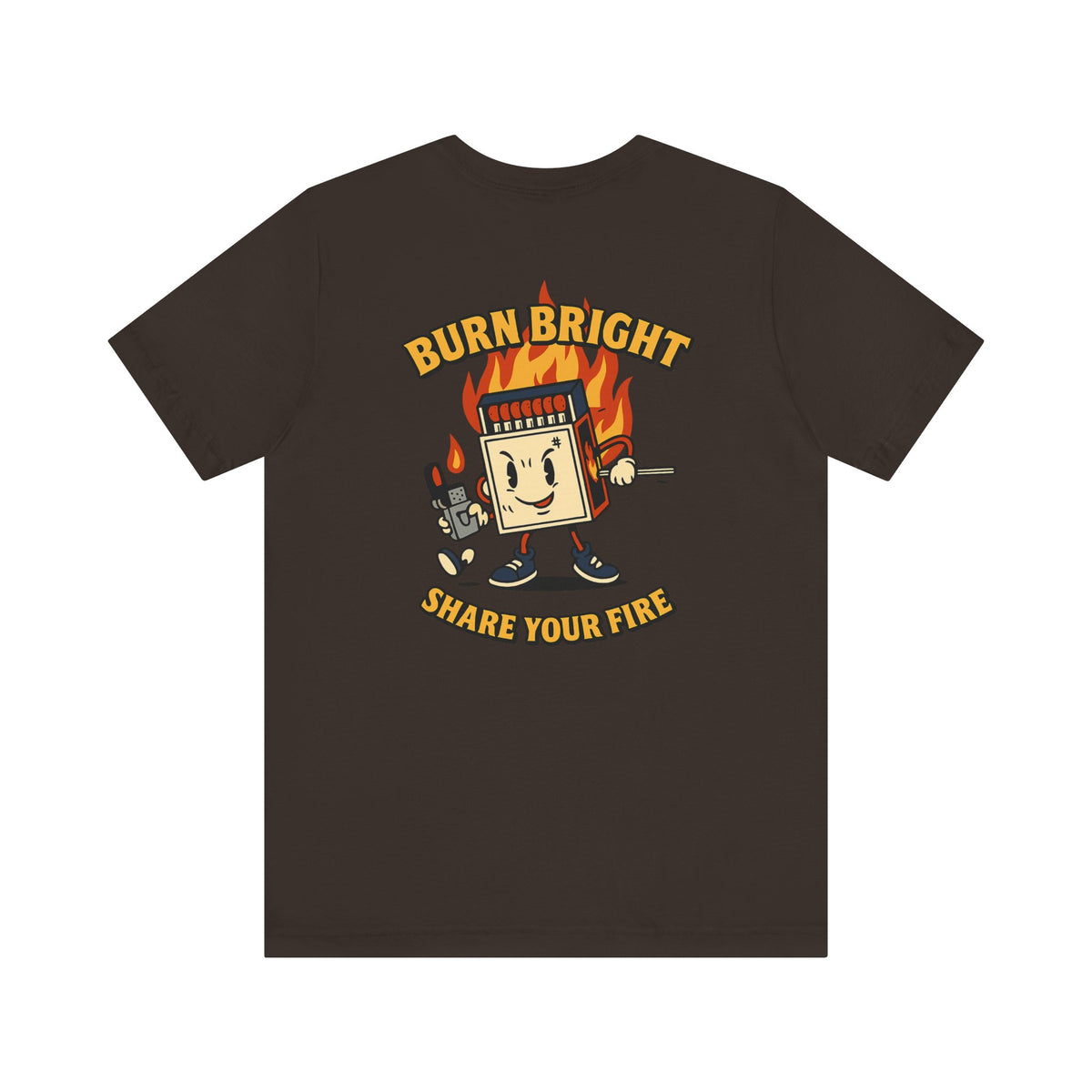BUN DEM SUMMER 2025 - Unisex Tee, Share Your Fire T-Shirt, Motivational Graphic Tee, Casual Wear, Gift for Fire Enthusiasts, Energizing Apparel - NGOWE STORE