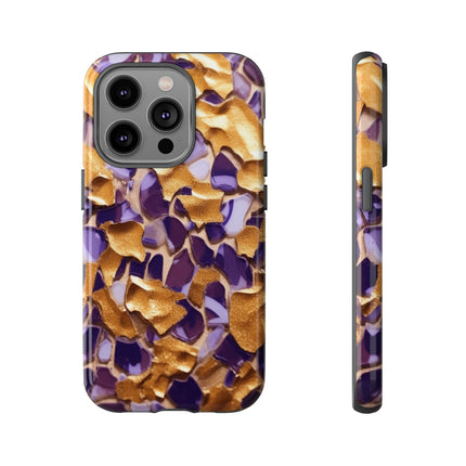 Gold and Purple Tough Cases