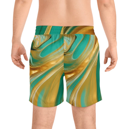 Men's Mid-Length Swim Shorts (AOP)