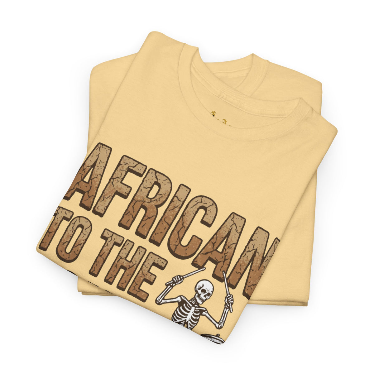 African to the Bone T-Shirt | AdeAde Original | Cultural Pride Unisex Tee | Soft Everyday Statement Shirt - NGOWE STORE