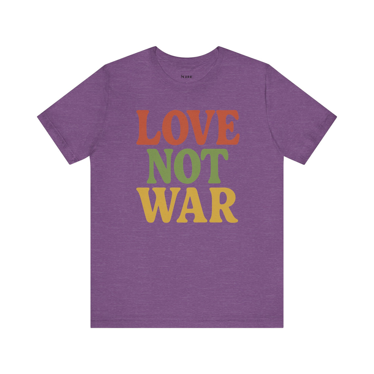Bun Dem Summer 2025 Love Not War Unisex Tee, Summer Vibes T-Shirt, Festival Shirt, Casual Wear, Peace Tee, Gift for Music Lovers - NGOWE STORE