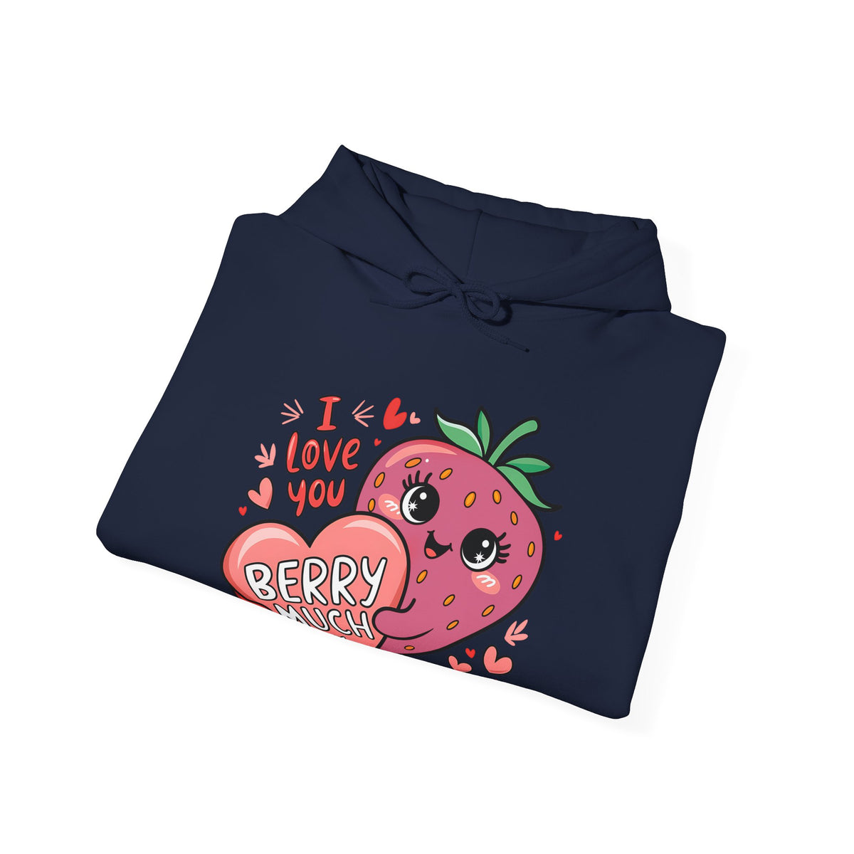 Love you Berry Much Unisex Heavy Blend™ Hooded Sweatshirt - NGOWE STORE