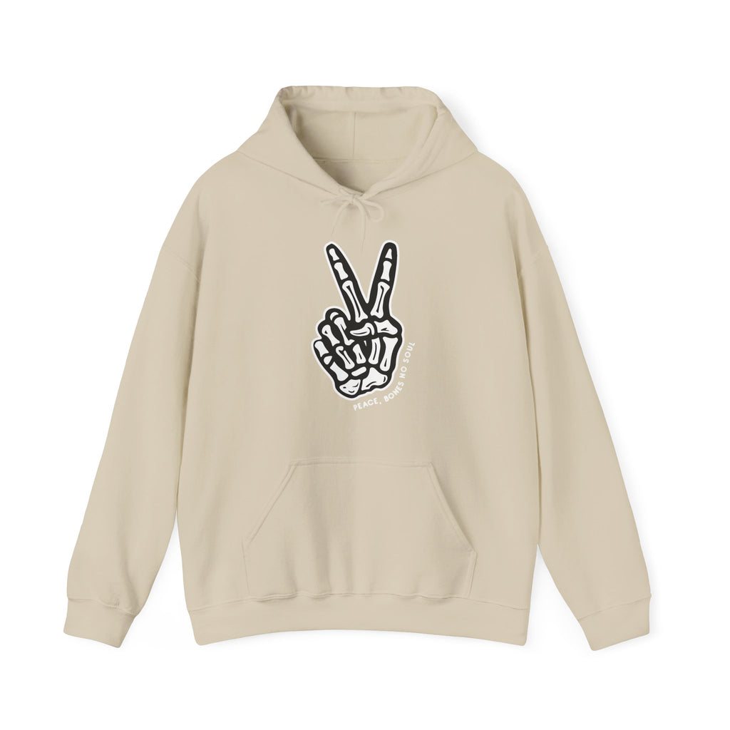 Peace Bone No Soul Unisex Heavy Blend™ Hooded Sweatshirt - NGOWE STORE