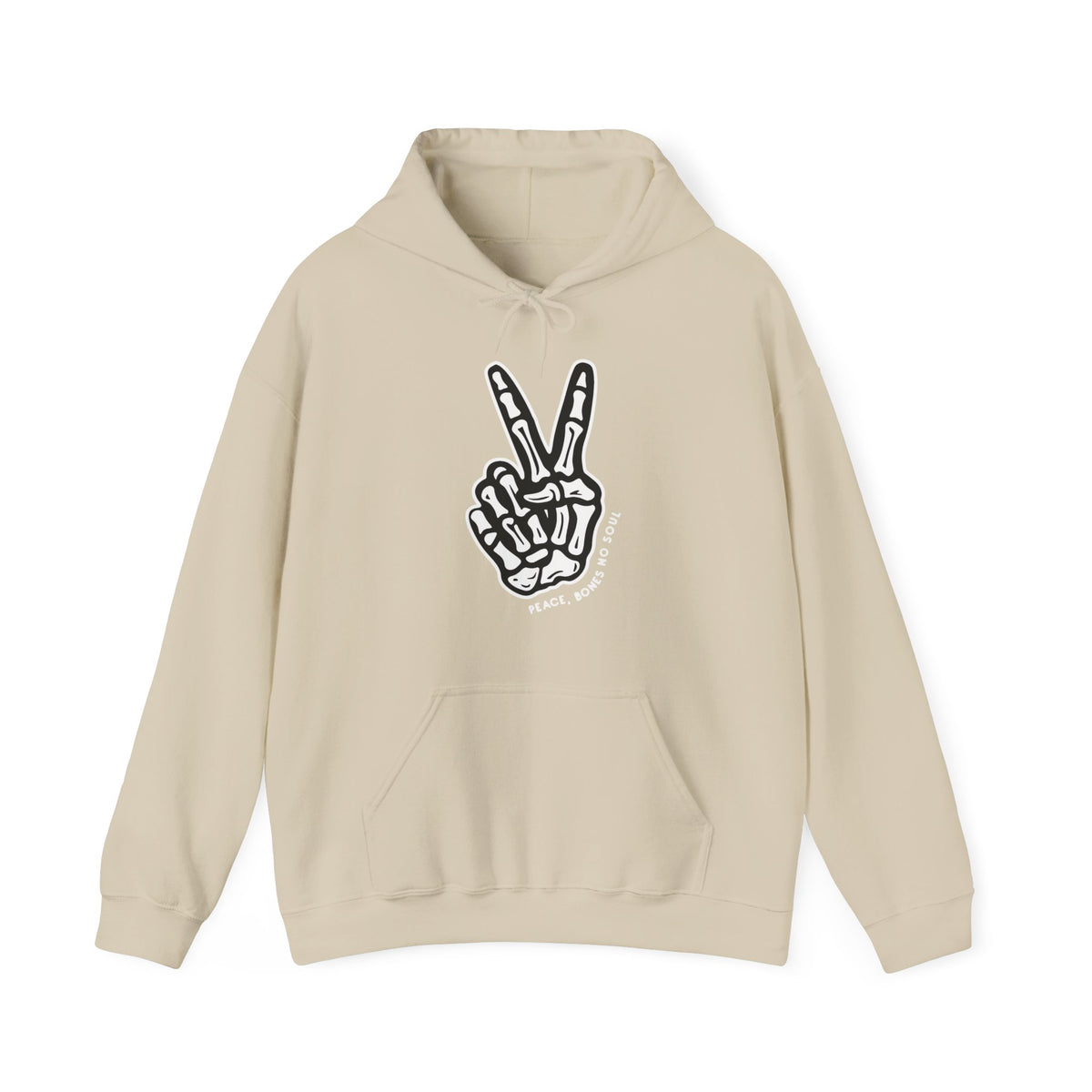 Peace Bone No Soul Unisex Heavy Blend™ Hooded Sweatshirt - NGOWE STORE