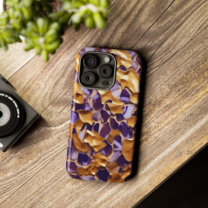 Gold and Purple Tough Cases